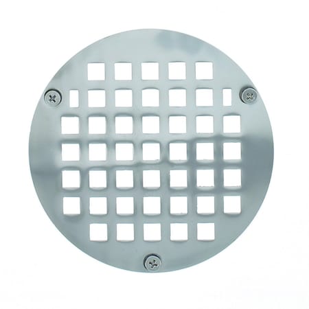 Jones Stephens 5in. Chrome Plated Round Strainer D60790